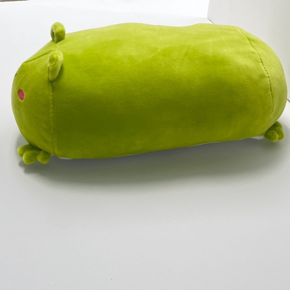 Frog- green, squishy stuffed animal. New. 10” x 6”. Stretchy nylon. Nice gift - Picture 3 of 11
